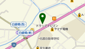 名護高等予備校の地図画像