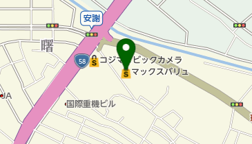 マックスバリュ安謝店の地図画像