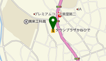 タウンプラザかねひで越来店の地図画像