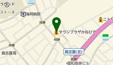 タウンプラザかねひで真志喜店の地図画像
