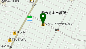 タウンプラザかねひで具志川店の地図画像