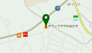 タウンプラザかねひで志林川店の地図画像