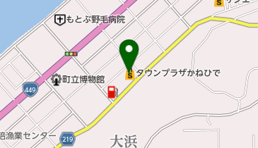 タウンプラザかねひでもとぶ美ら海市場の地図画像
