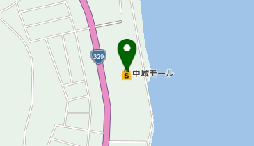 タウンプラザかねひで中城モール店の地図画像