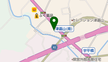 タウンプラザかねひで津嘉山店の地図画像
