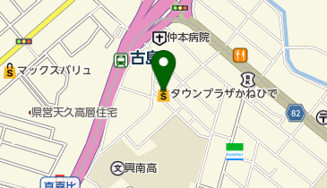 タウンプラザかねひで古島店の地図画像