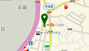 サンエーV21食品館高良店の地図画像
