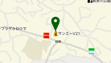 サンエーV21食品館繁多川店の地図画像