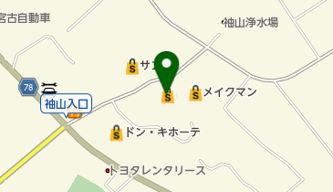 マックスバリュ宮古西里店の地図画像