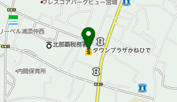 タウンプラザかねひでパイプライン内間市場の地図画像