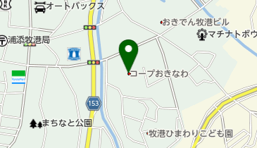 コープ牧港の地図画像