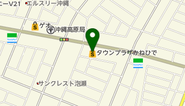 タウンプラザかねひで比屋根市場の地図画像