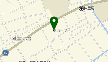 Aコープ久米島店の地図画像