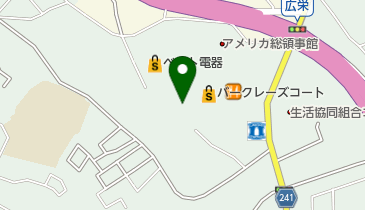 浦西りうぼうの地図画像