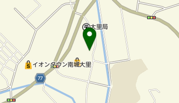 Aコープアトール店の地図画像