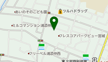 サンエーV21みやぎ食品館の地図画像