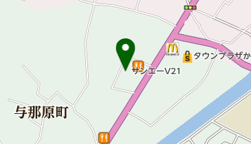 サンエーV21よなばる食品館の地図画像