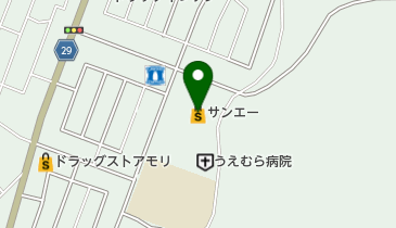 サンエーなかぐすく店の地図画像