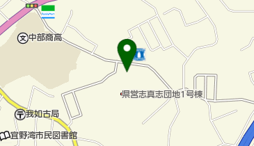 サンエーV21食品館我如古店の地図画像
