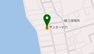 サンエーV21食品館水釜店の地図画像