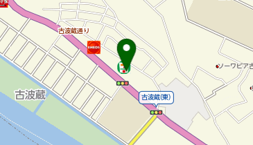 タウンプラザかねひでこくら中前市場の地図画像