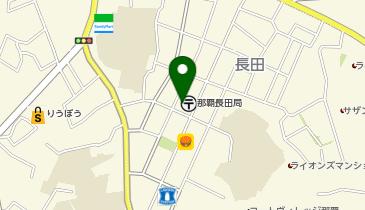丸大長田店の地図画像