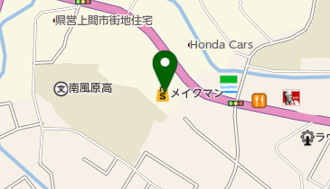 メイクマン一日橋店の地図画像