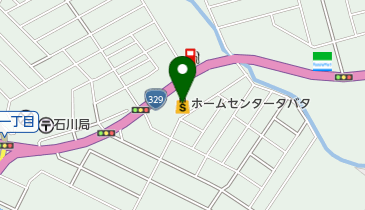 ホームセンタータバタ石川店の地図画像