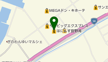 はにんす宜野湾の地図画像