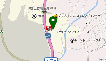 プラザハウスフェアーモールの地図画像