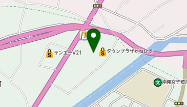 かねひで運玉ゆいゆいプラザの地図画像