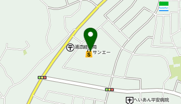 ハニーズ経塚シティ店の地図画像