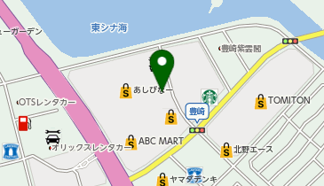 BEAMS OUTLET沖縄の地図画像