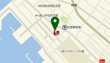 サンキ石垣店の地図画像