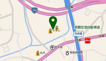 GAP Factory Storeイオン南風原SC店の地図画像
