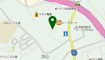 マックハウスS.S.F.バークレーズコート浦添店の地図画像