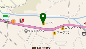 ニトリ南風原店の地図画像