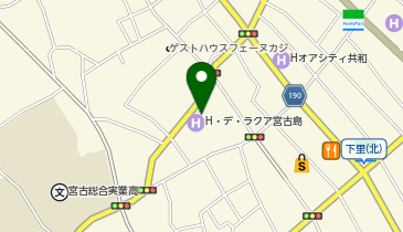 インテリアショップみやびの地図画像
