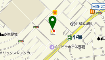 くまざわ書店那覇店の地図画像