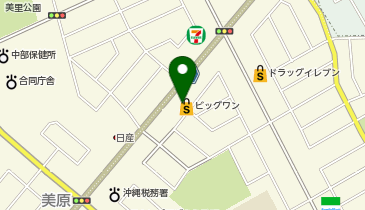 ビッグワンFC美里店の地図画像