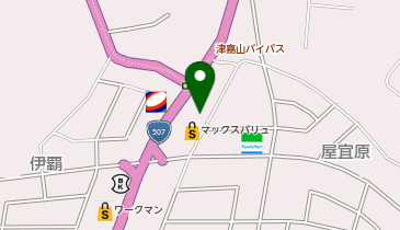 ダイソーマックスバリュ八重瀬店の地図画像