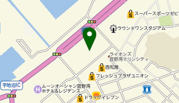 ダイソー宜野湾コンベンションシティ店の地図画像