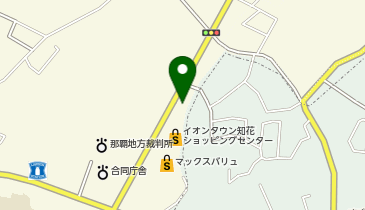 ダイソーイオンタウン知花店の地図画像