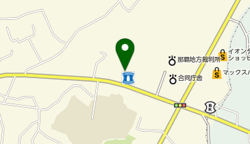 ワッツウィズ知花ふく薬品店の地図画像