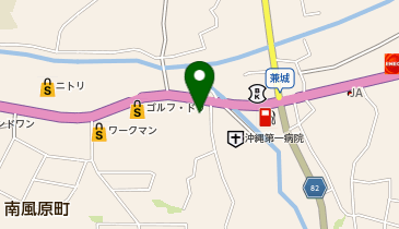 auショップはえばるの地図画像