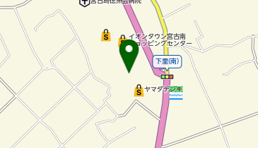 auショップ宮古南の地図画像