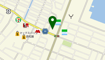au Styleあわせベイストリートの地図画像