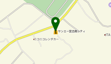 auショップサンエー宮古島シティの地図画像