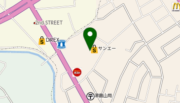 auショップサンエーつかざんシティの地図画像