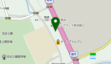 ホンダドリーム沖縄北谷の地図画像